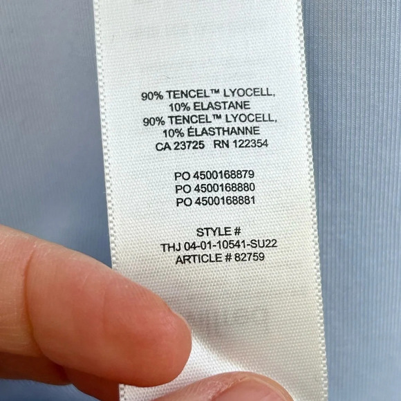 Wilfred Blue Flight Tank, xxs - Picture 6 of 7